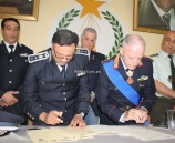 Palestinian Police signs a partnership agreement with the Police of Pozzuoli state in Italy