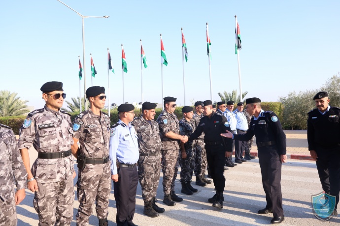 زيار السيد اللواء علام السقا لمديرية شرطة أريحا ولكلية فلسطين للعلوم الشرطية ولوحدة الشرطة الخاصة